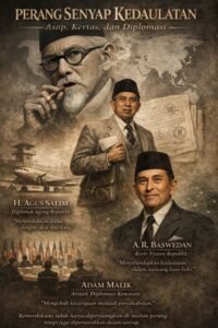 Perang Tanpa Peluru: Agus Salim, Baswedan, dan Diplomasi yang Menyelamatkan Republik