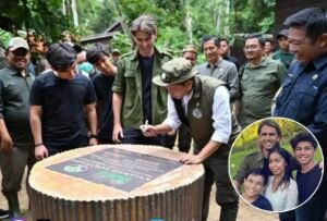 Chanee mengungkap tekanan 9 tahun terhadap Kalaweit, mulai dari izin digantung hingga sensor medsos, dan menunjukkan kerusakan hutan langsung kepada Menteri Kehutanan baru.(Ist)