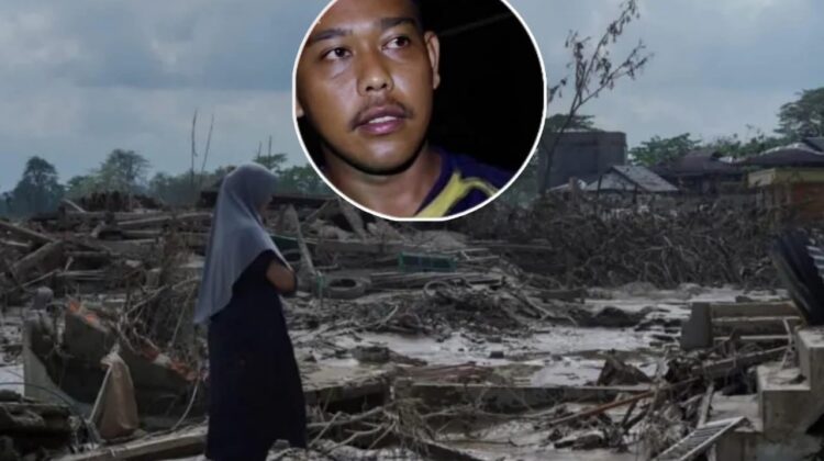 Kisah nyata Wahyu Putra Pratama saat banjir bandang Aceh Tamiang: 50 warga bertahan hidup 5 hari tanpa logistik, hanya dengan buah hanyut dan satu sendok nasi untuk anak-anak. Cerita heroik penuh pengorbanan di tengah bencana.(Ist)
