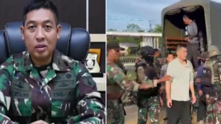 Bentrokan terjadi di area tambang PT Sultan Rafli Mandiri, Ketapang, Kalimantan Barat. Sejumlah WNA asal China diduga menyerang prajurit TNI dengan senjata tajam dan alat kejut listrik. Imigrasi dan aparat gabungan turun tangan.(Istimewa)