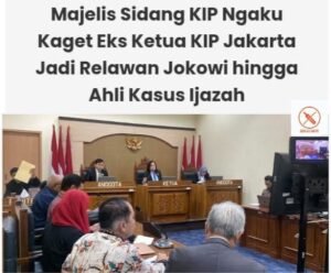 Sidang Komisi Informasi Pusat soal ijazah Presiden ke-7 Joko Widodo memunculkan pertanyaan soal independensi ahli dari kubu pemohon. Anggota Majelis KIP mengaku heran dengan profil mantan Ketua KIP DKI.
