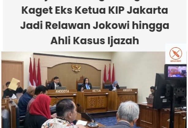 Sidang Komisi Informasi Pusat soal ijazah Presiden ke-7 Joko Widodo memunculkan pertanyaan soal independensi ahli dari kubu pemohon. Anggota Majelis KIP mengaku heran dengan profil mantan Ketua KIP DKI.