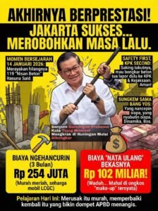 Monorel Rasuna Said Tumbang: Jakarta Akhirnya Berani Mengakui Pernah Salah