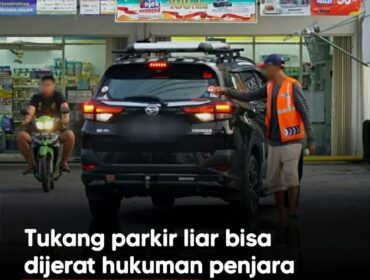 Pungutan parkir tanpa izin resmi melanggar hukum. Parkir ilegal dapat dipidana dan ditertibkan pemda melalui Dishub, Satpol PP, dan Satgas Saber Pungli.