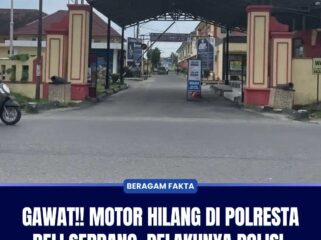Kasus polisi colong motor polisi di Polresta Deli Serdang bikin geleng-geleng. Motor hilang di barak, pelaku sesama aparat. Satir tentang keamanan, disiplin, dan ironi di rumah sendiri.