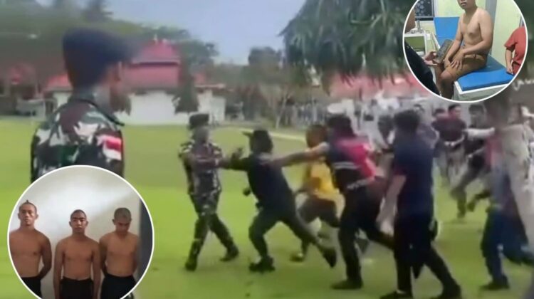 Aksi dugaan premanisme oknum TNI AL di Pelabuhan Melonguane, Talaud, Sulawesi Utara, menewaskan ketenangan warga. Seorang guru dan lima warga dianiaya, kasus diproses di Pengadilan Militer.(Ist)