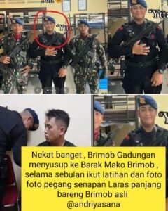 Kisah polisi gadungan yang berhasil menyusup ke Mako Brimob selama sebulan, ikut latihan, tinggal di barak, hingga akhirnya terbongkar gara-gara minta rokok.