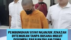 Kasus pembunuhan siswi Nganjuk HMZ (17) terungkap setelah jasadnya ditemukan di Sungai Jilu, Kabupaten Malang. Cekcok biaya perbaikan motor menjadi pemicu tersangka Yohannes Deby Febriansyah melakukan aksi tragis tersebut.