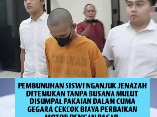 Kasus pembunuhan siswi Nganjuk HMZ (17) terungkap setelah jasadnya ditemukan di Sungai Jilu, Kabupaten Malang. Cekcok biaya perbaikan motor menjadi pemicu tersangka Yohannes Deby Febriansyah melakukan aksi tragis tersebut.