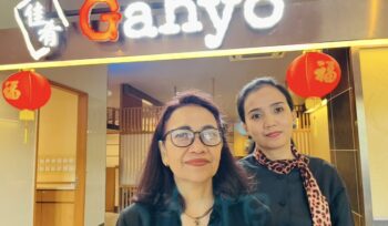 Operation Manager Gahyo Cikarang, Rita Tjahjani, menjelaskan konsep restoran Korea premium yang menyasar kebutuhan meeting bisnis di kawasan industri.(Foto:Ristanto/prabainsight.com)