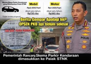 Wacana biaya parkir dimasukkan ke perpanjangan STNK mulai 2027 mencuat dari Makassar. Kebijakan ini masih bersifat daerah dan memicu pro-kontra publik.