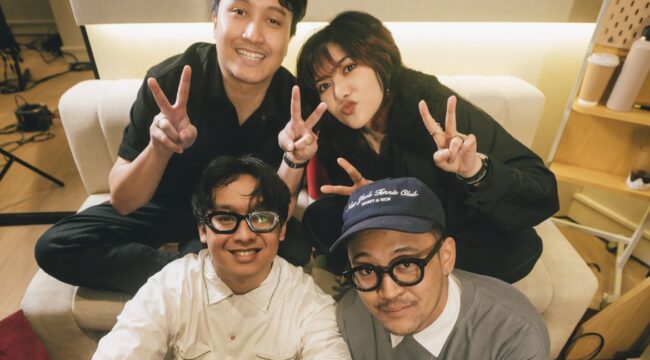 Isyana Sarasvati bersama MAKO• dan duo TADI merilis single kolektif “Tunggu Aku” di bawah REDROSE Records, lagu tentang pulang, jarak, dan penantian yang hangat.(Foto:Istimewa)