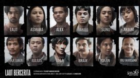 Pal8 Pictures mengumumkan jajaran lengkap pemain film Laut Bercerita. Reza Rahadian memerankan Biru Laut, Dian Sastrowardoyo ikut membintangi, bersama Eva Celia dan aktor lainnya.(Foto:Istimewa)