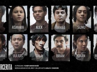 Pal8 Pictures mengumumkan jajaran lengkap pemain film Laut Bercerita. Reza Rahadian memerankan Biru Laut, Dian Sastrowardoyo ikut membintangi, bersama Eva Celia dan aktor lainnya.(Foto:Istimewa)