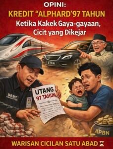 Utang Kereta Cepat 97 Tahun, Warisan Ambisi yang Dibayar Generasi Mendatang