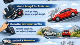 Banyak pengemudi mobil matik masih memaksakan gigi D di tanjakan terjal. Simak cara pakai gigi yang benar agar transmisi tidak cepat panas dan lebih awet.
