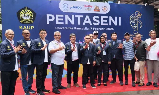 
					PentaSeni KAUP 2026 digelar di Kampus Universitas Pancasila sebagai ajang seni, silaturahmi alumni, dan perpisahan kepengurusan Sufmi Dasco Ahmad.
