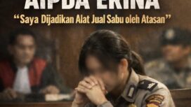 Aipda Erina Sitapura mengaku menjual sabu seberat 1 kilogram karena perintah atasan saat sidang di Pengadilan Negeri Binjai. Pengakuan ini mengungkap dugaan penyalahgunaan kewenangan dalam kasus narkotika.
