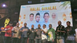 Sandri Rumanama soroti ketimpangan Maluku dalam Halal Bihalal Pemuda Timur, desak pemerataan pembangunan dan peran aktif generasi muda.