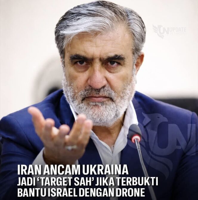 
					Iran memperingatkan Ukraina bisa menjadi “target sah” jika terbukti membantu Israel dengan teknologi militer atau drone. Pernyataan ini muncul di tengah meningkatnya ketegangan geopolitik global.