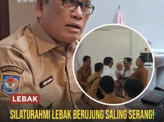 Ketegangan Bupati vs Wabup Lebak pecah saat acara silaturahmi. Sebutan “napi” dari Bupati Hasbi dibalas Amir Hamzah dengan kritik tajam soal kinerja. Drama politik ini jadi sorotan publik.(Istimewa)