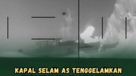 Kapal selam AS menenggelamkan kapal perang Iran IRIS Dena di perairan internasional dekat Sri Lanka, menewaskan 87 pelaut. Konflik Iran-AS meluas ke Samudra Hindia.