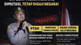 AKBP Didik Putra Kuncoro dijatuhi sanksi PTDH terkait kasus narkotika dan dimutasi ke Yanma Polri. Meski non-job, secara administratif ia masih menerima gaji pokok hingga Skep PTDH terbit.