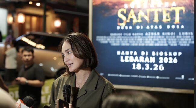 Luna Maya perkenalkan film horor Suzzanna: Santet Dosa di Atas Dosa di Blok M. Simak sinopsis dan jadwal tayang film produksi Soraya Intercine Films di Lebaran 2026.