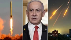 Iran mengklaim rudal balistik Khaibar menghantam kantor Perdana Menteri Israel di Yerusalem. 