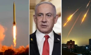 Iran mengklaim rudal balistik Khaibar menghantam kantor Perdana Menteri Israel di Yerusalem.