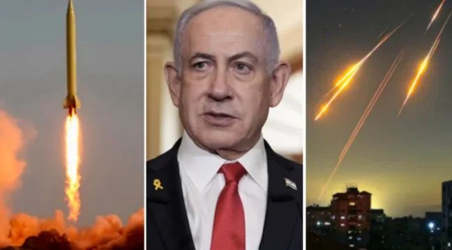 Iran mengklaim rudal balistik Khaibar menghantam kantor Perdana Menteri Israel di Yerusalem. 