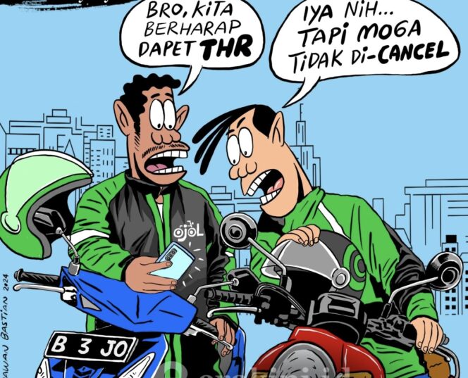 
					BHR ojol 2026 naik 100 persen menjadi Rp220 miliar. Delapan aplikator termasuk GoTo dan Grab menyalurkan bonus kepada sekitar 1 juta mitra sesuai SE Menaker terbaru.(Foto: Istimewa)