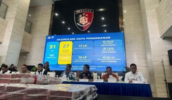 Bareskrim Polri mengeksekusi 133 rekening terkait kasus TPPU dari perjudian online dengan total aset Rp 58,18 miliar. Dana hasil kejahatan tersebut diserahkan ke Kejaksaan Agung.