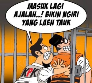 Usai sempat Lebaran di rumah, Yaqut Cholil Qoumas kembali ke rutan dan diperiksa KPK terkait kasus dugaan korupsi kuota haji.(Foto:Istimewa)