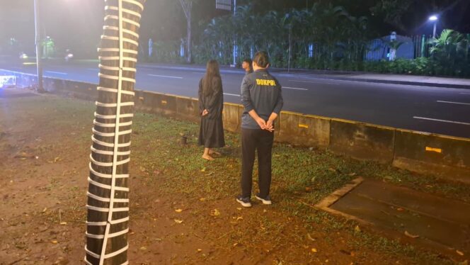 
					Seorang perempuan diduga hendak bunuh diri di depan Istana Merdeka diamankan petugas setelah menunjukkan gerak-gerik mencurigakan.(Foto:Istimewa)