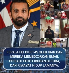 Akun email pribadi Direktur FBI Kash Patel diretas oleh Handala Hack Team. Data pribadi bocor, pemerintah AS pastikan bukan rahasia negara.(Istimewa)