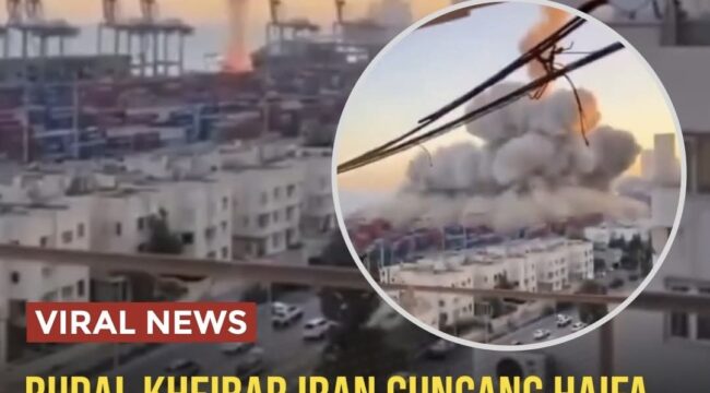 Iran dikabarkan meluncurkan rudal balistik Kheibar ke pelabuhan Haifa di Israel. Serangan yang diklaim IRGC ini menargetkan pusat logistik vital dan berpotensi meningkatkan ketegangan Timur Tengah.