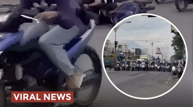 Video balap liar di lampu merah berujung kecelakaan dan memicu kepanikan pengguna jalan. Aksi remaja ngebut di tengah lalu lintas ini kembali menyoroti bahaya balap liar serta pentingnya pengawasan dan edukasi keselamatan berkendara.