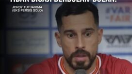 Jordy Tutuarima mengungkap alasan hengkang dari Persis Solo setelah 9 pemain asing dilepas mendadak dan gaji tak dibayar berbulan-bulan. Ini faktanya.(Istimewa)