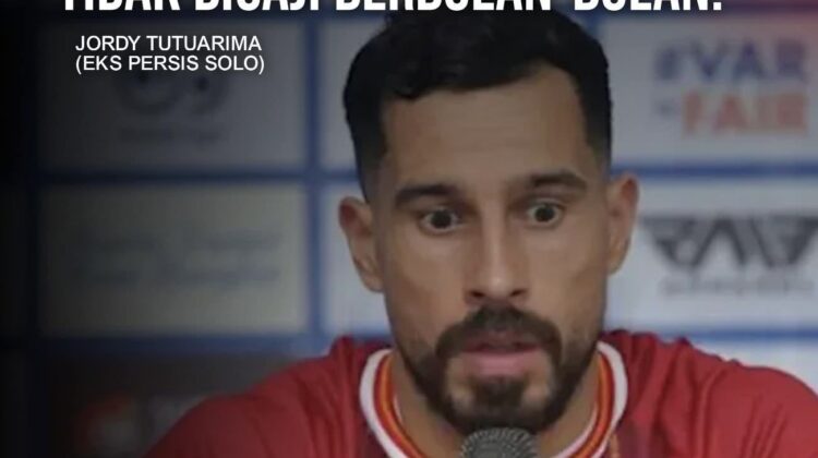 Jordy Tutuarima mengungkap alasan hengkang dari Persis Solo setelah 9 pemain asing dilepas mendadak dan gaji tak dibayar berbulan-bulan. Ini faktanya.(Istimewa)