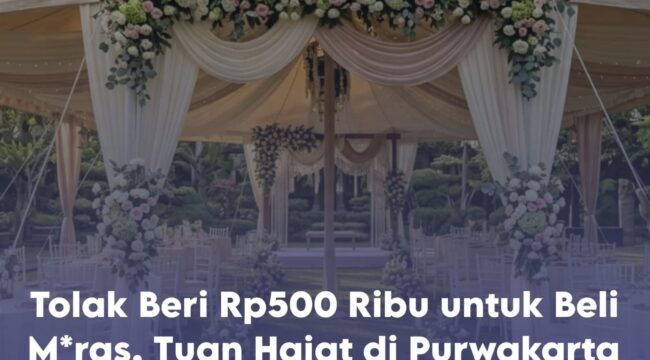 Tragedi hajatan di Purwakarta, tuan rumah tewas dikeroyok preman setelah menolak memberi uang Rp500 ribu. Kasus ini viral dan jadi sorotan soal premanisme kampung.