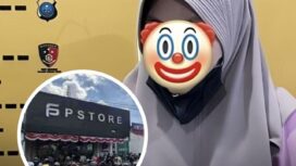 Viral wanita di Medan bawa parang ancam karyawan toko HP usai merasa tertipu promo iPhone Rp2 juta. Rugi Rp10 juta, pelaku kini diamankan polisi.(Istimewa)