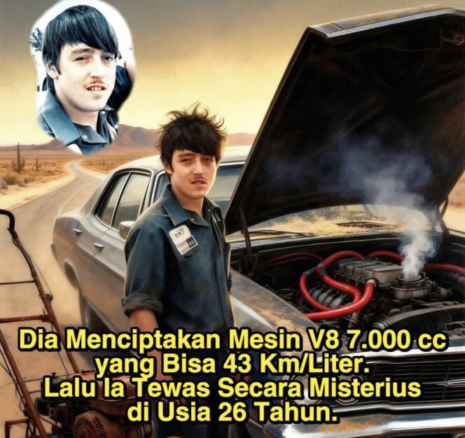 
					Kisah Tom Ogle, penemu mobil hemat 43 km per liter yang menggemparkan dunia pada 1970-an, berakhir tragis dengan penembakan dan kematian misterius.