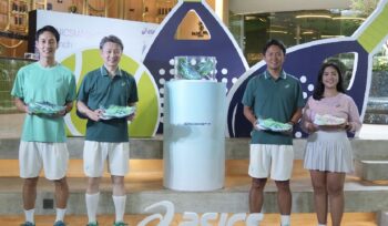 ASICS meluncurkan sepatu padel SONICSMASH™ FF di Jakarta dengan teknologi canggih untuk mendukung performa dan tren olahraga padel yang kian populer di Indonesia.(Foto:Asics)