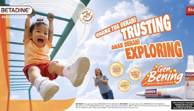 
					Betadine dukung PP Tunas untuk batasi screen time anak dan dorong aktivitas bermain aktif demi tumbuh kembang optimal di era digital.(Foto Istimewa)