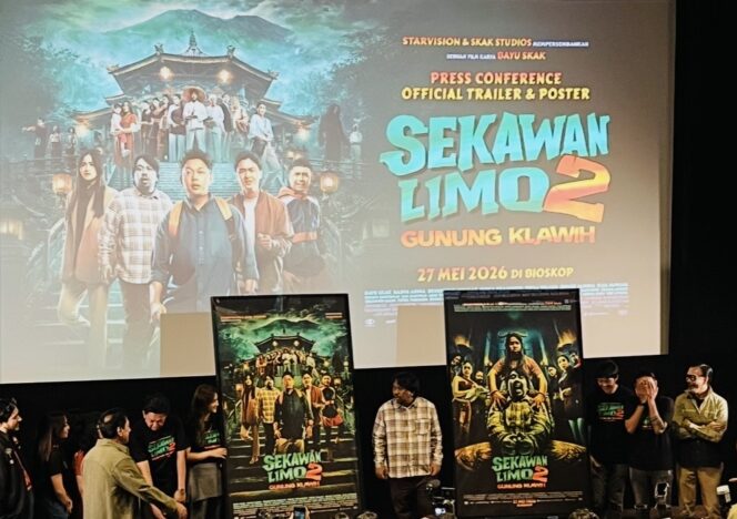 
					Sekawan Limo 2: Gunung Klawih tayang 27 Mei 2026, hadirkan horor komedi tentang pesugihan, persahabatan, dan bahaya jalan pintas dalam hidup.(Foto: Ivan/prabainsight.com)