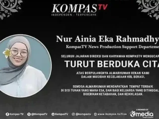 Kisah pilu di balik kecelakaan kereta Bekasi Timur. Jurnalis Kompas TV Nur Ainia ditemukan meninggal setelah sempat hilang, sementara keluarga menanti kabar yang tak kunjung datang.(Kompas.com)