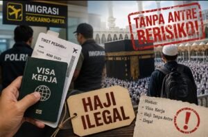 Modus haji ilegal pakai visa kerja kembali terbongkar. Polri mengusut 127 kasus sejak 2024, masyarakat diminta tak tergiur haji tanpa antre.