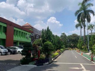 Suasana sunyi WFH perdana di Pemkot Bekasi, Rabu (1/4/2026)