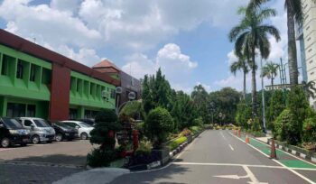 Suasana sunyi WFH perdana di Pemkot Bekasi, Rabu (1/4/2026)